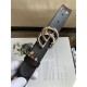 Gucci GG belt with Double G buckle 35mm Mickey High