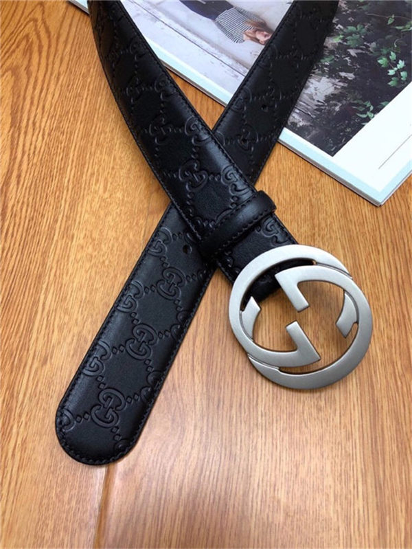 Gucci Signature belt with G buckle 38mm High