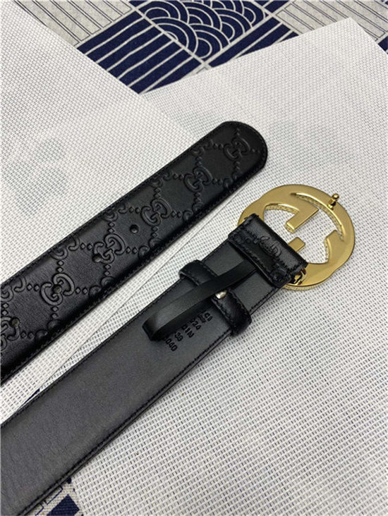 Gucci Signature belt with G buckle 38mm High