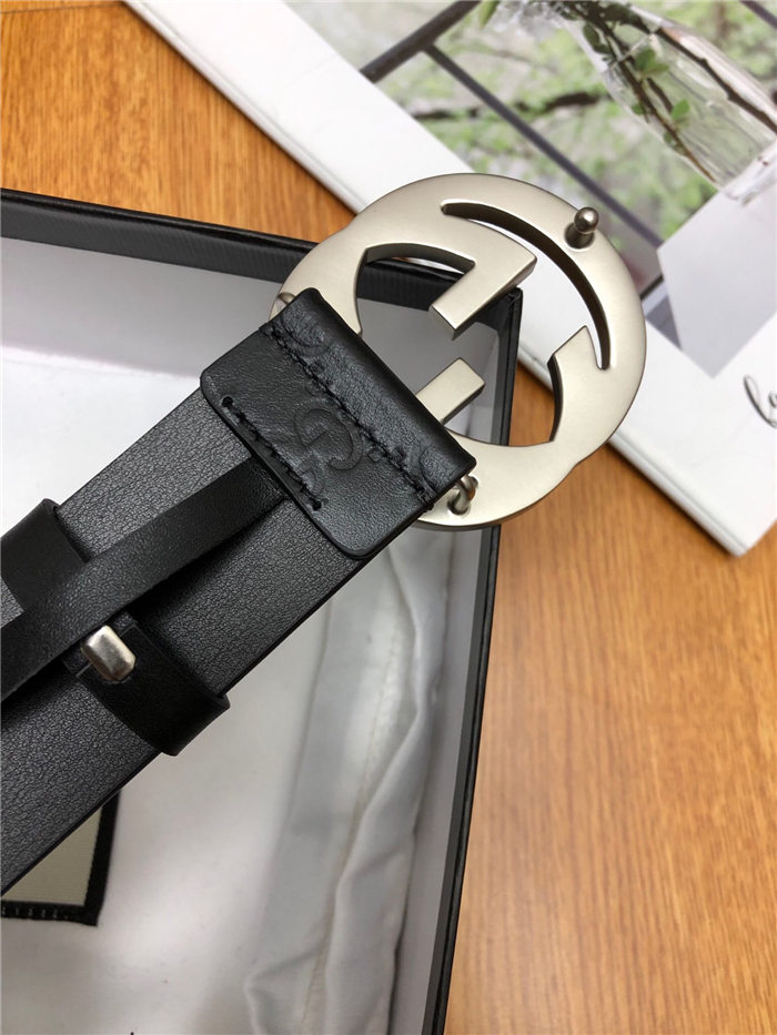 Gucci Signature belt with G buckle 38mm High