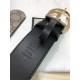 Gucci GG Supreme belt with G buckle 38mm High