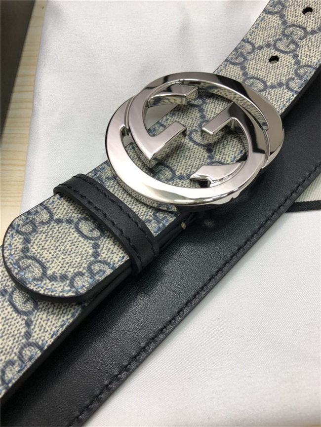 Gucci GG Supreme belt with G buckle 38mm High