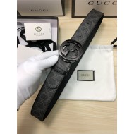 Gucci GG Supreme belt with G buckle 38mm High