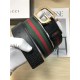 Gucci Web belt with G buckle Gold 38mm High