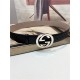 Gucci Signature belt with G buckle Silver 40mm High