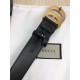 Gucci Signature belt with Double G buckle 38mm High