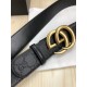 Gucci Signature belt with Double G buckle 38mm High