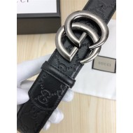 Gucci Signature belt with Double G buckle 38mm High