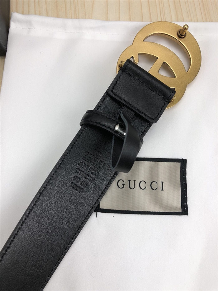 Gucci Signature belt with Double G buckle 38mm High