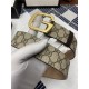 Gucci GG Supreme belt with G buckle 38mm High