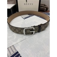 Gucci GG Supreme belt with G buckle 38mm High