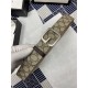 Gucci GG Supreme belt with G buckle 38mm High