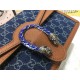 Dionysus small shoulder bag jacquard denim mid