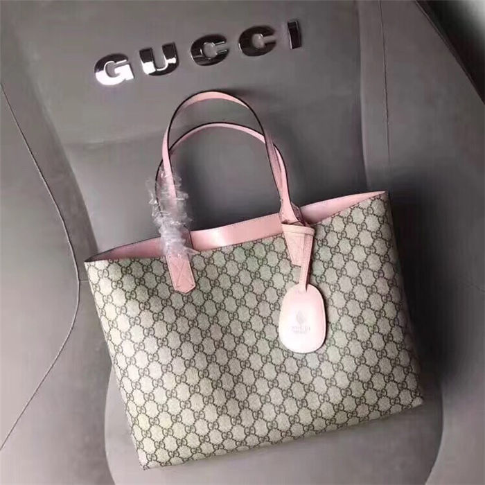 Gucci Reversible GG Tote Pink mid