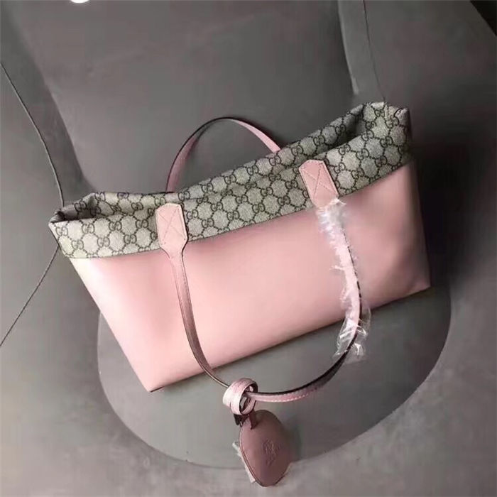 Gucci Reversible GG Tote Pink mid