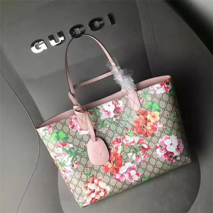 Gucci Reversible GG Tote Pink mid