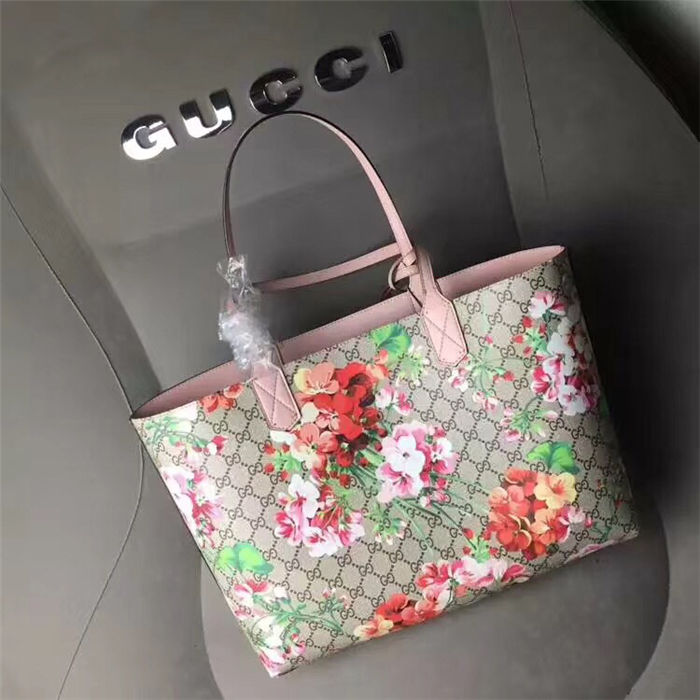 Gucci Reversible GG Tote Pink mid