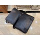 Gucci Signature leather messenger Embossed GG Black mid