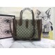 Jackie 1961 medium tote bag GG Brown mid