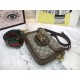 Gucci Horsebit 1955 mini bag Brown Trim mid