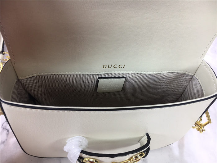 Gucci Horsebit 1955 mini bag Off-White mid