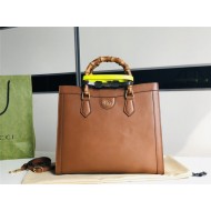 Gucci Diana medium tote bag 655658 Brown High