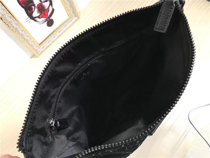 Gucci Crossbody Bag Black Nylon mid