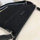 Gucci Crossbody Bag Black Canvas mid