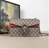 Dionysus GG small shoulder bag Red mid