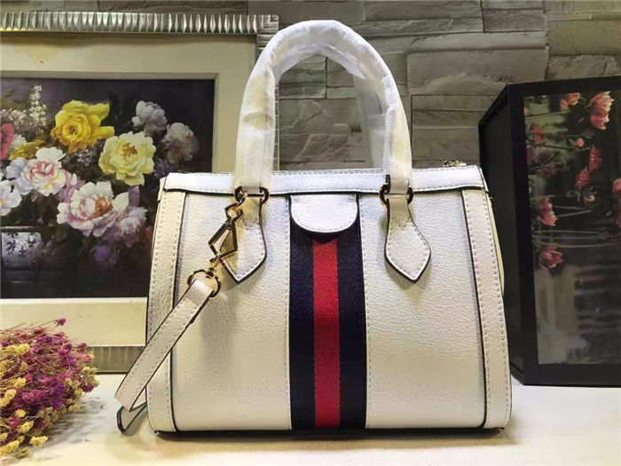 Gucci Ophidia small tote bag White Mid