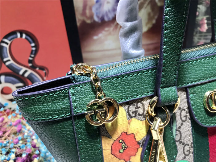 Gucci Ophidia small tote bag Green Mid