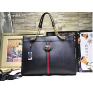 Gucci Rajah GG tote Black Mid