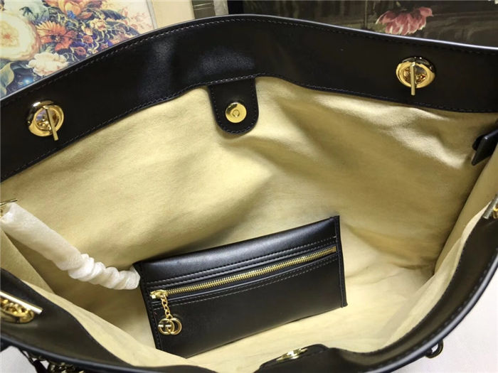 Gucci Rajah GG tote Black Mid