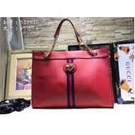 Gucci Rajah GG tote Red Mid