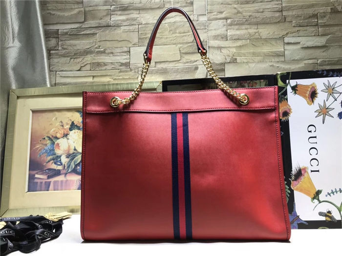 Gucci Rajah GG tote Red Mid