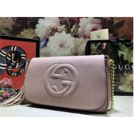 Gucci Soho Crossbody Camera Bag Pink Mid