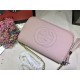 Gucci Soho Crossbody Camera Bag Pink Mid