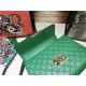 Gucci Padlock GG Supreme top handle bag Green Mid