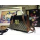 Gucci Padlock GG Supreme top handle bag GG-Black Mid