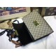 Gucci Padlock GG Supreme top handle bag GG-Black Mid