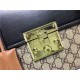 Gucci Padlock GG Supreme top handle bag GG-Black Mid