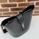 Gucci MEDIUM BUCKET SHOULDER BAG Leather 782904 Black High