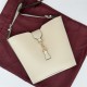 Gucci MEDIUM BUCKET SHOULDER BAG Leather 782904 Ivory High