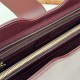 Gucci MEDIUM BUCKET SHOULDER BAG Leather 782904 Burgundy High