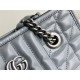 Gucci GG Marmont Small Tote Leather Grey High