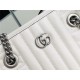 Gucci GG Marmont Small Tote Leather Cream High