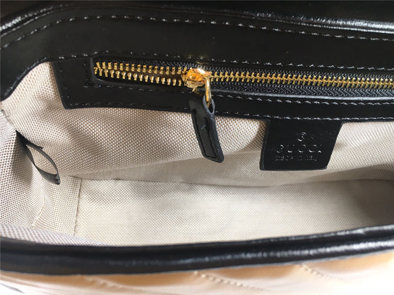 GG Marmont Small Shoulder Bag Butter/Blue Mid