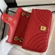 GG Marmont Small Shoulder Bag 443497 Red Mid