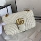 GG Marmont Small Shoulder Bag 443497 Off-White Mid