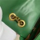 GG Marmont Small Shoulder Bag 443497 Green Mid